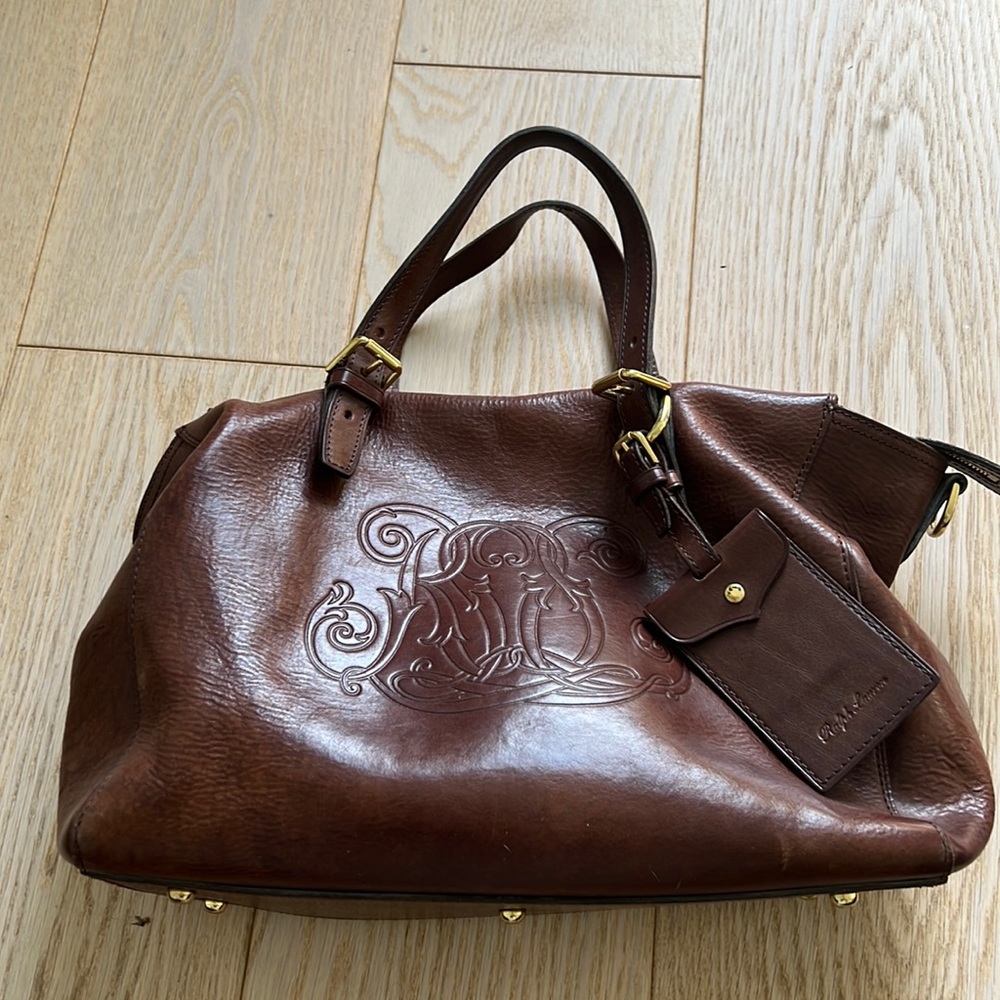Ralph Lauren leather bag